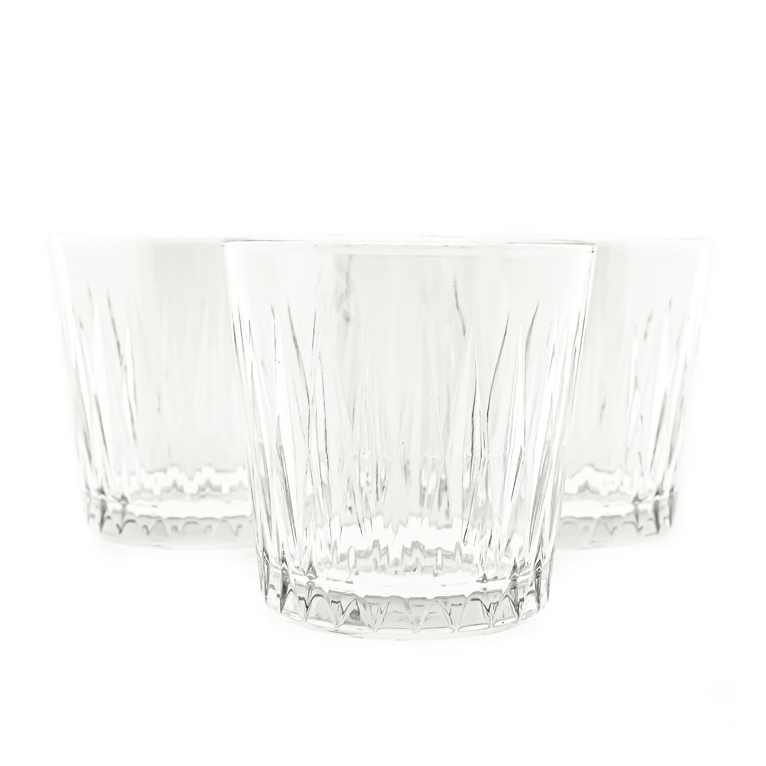 3er set glas Wasserglas