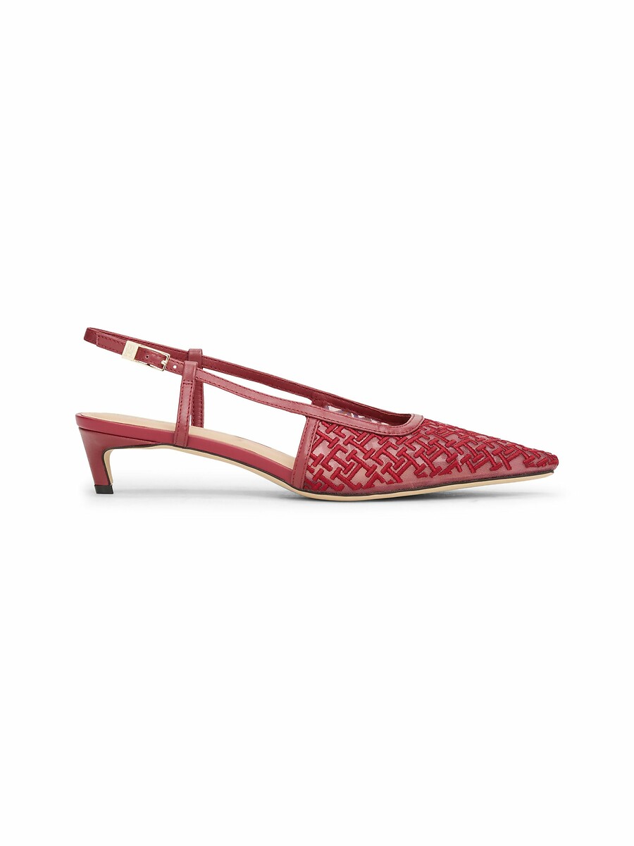 TOMMY JEANS<br>Sapatos de salto Leren
