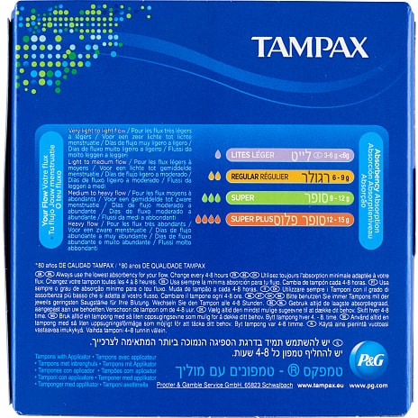Tamponer m. indføringshylster super sugeevne