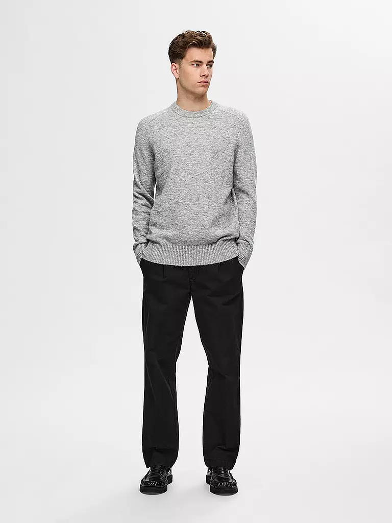 SELECTED Pullover SLHRAI  hellgrau