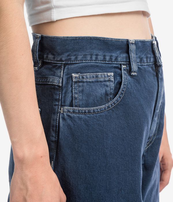 Carhartt WIP W' Brandon Pant Smithfield Jeans women (air force blue stone dyed)