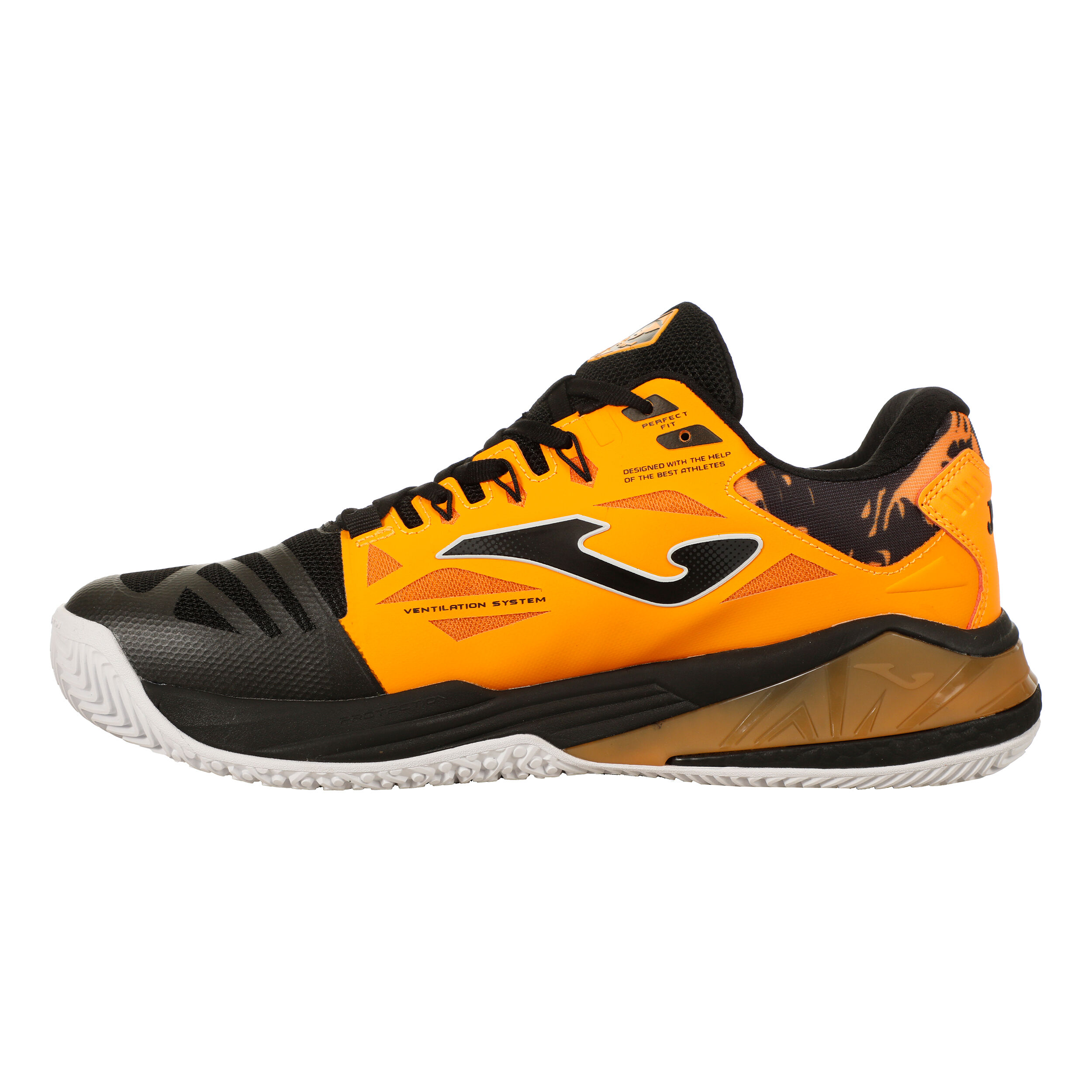 Joma Spin Chaussures Padel Hommes - Orange , Noir