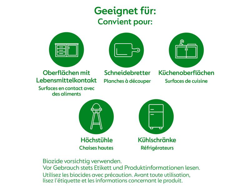 Dettol Allzweckreiniger Desinfektionsreiniger Birne 0.5 l Desinfektionsspray mit Birnenduft für eine hygienische Reinigung