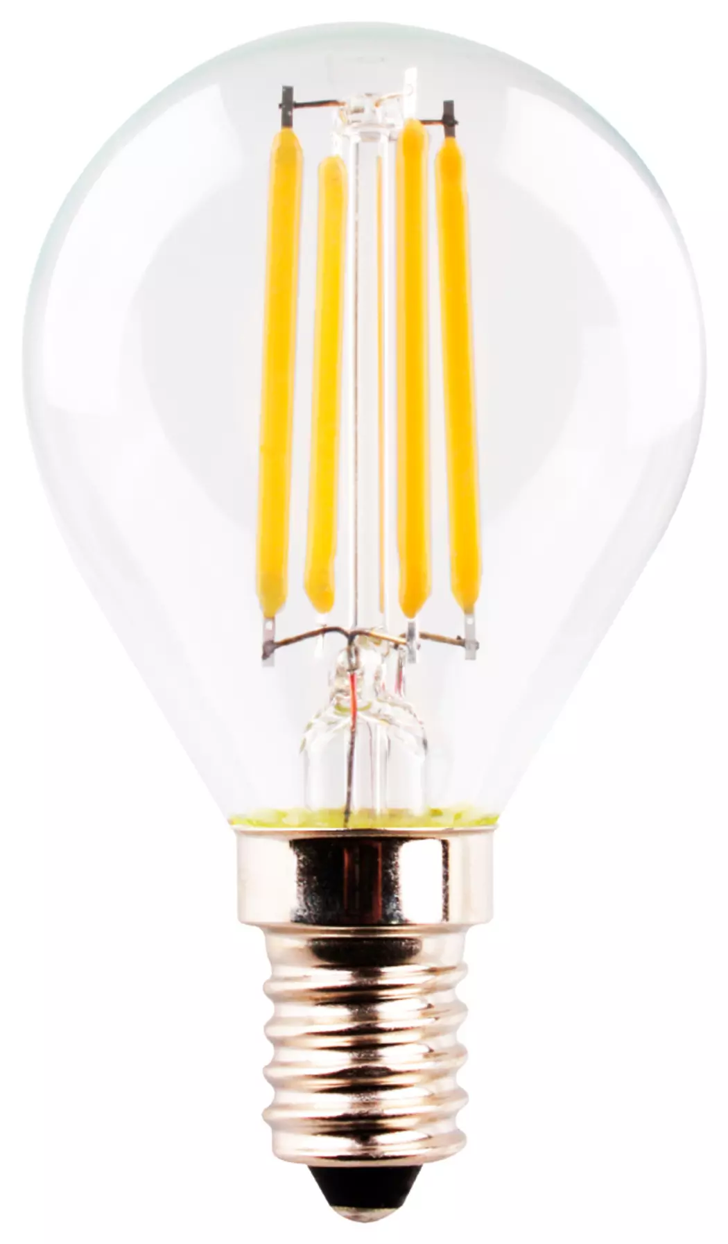 LED-Tropfenform, klar E14/4Watt/ Energie E