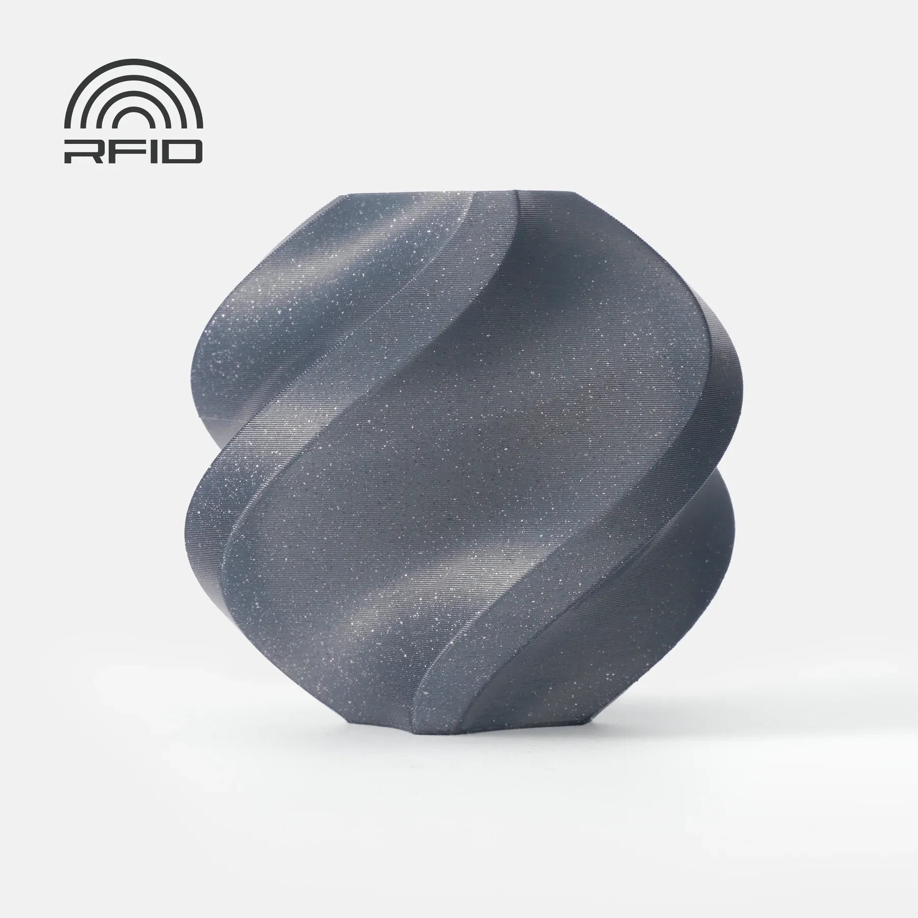 Bambu Lab  PLA Sparkle Slate Gray, Spule (1.000 g)    PLA mit Glitzerpartikeln in Grau