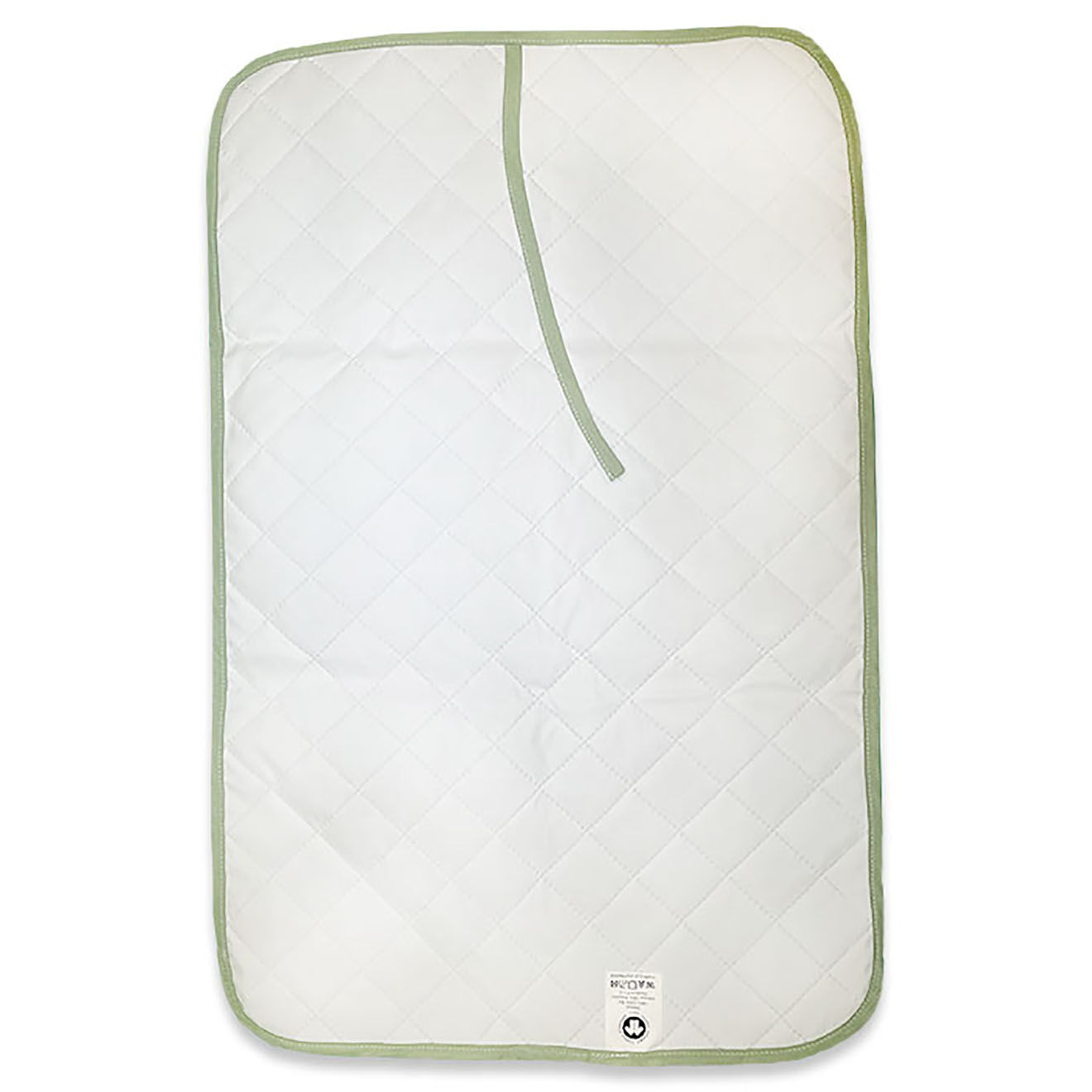 Papate Tapis à Langer Nomade en Coton Bio vert - 65x42 cm