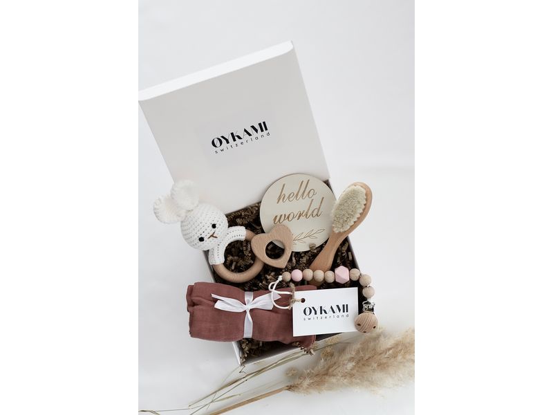 Oykami Geschenkset Mädchen Honolulu Baby-Geschenkbox für Mädchen