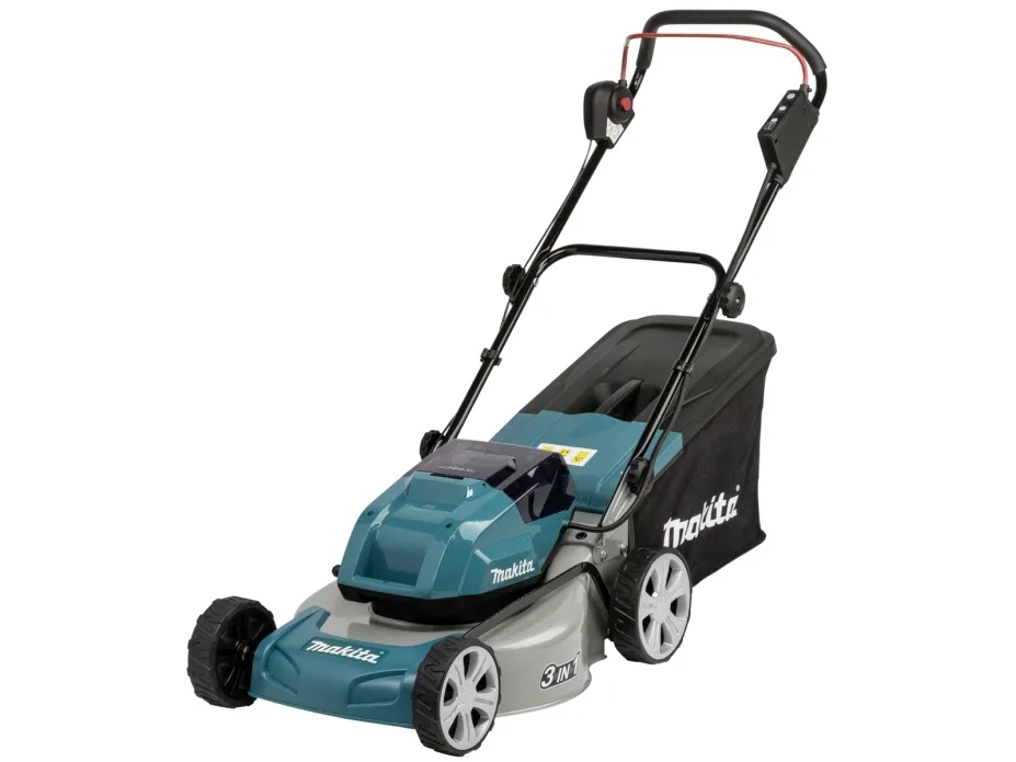 Makita Twin DLM460Z - Græsslåmaskine - ledningfri - 18 V - 2500-3300 opm - 46 cm - 27.6 kg - SOLO