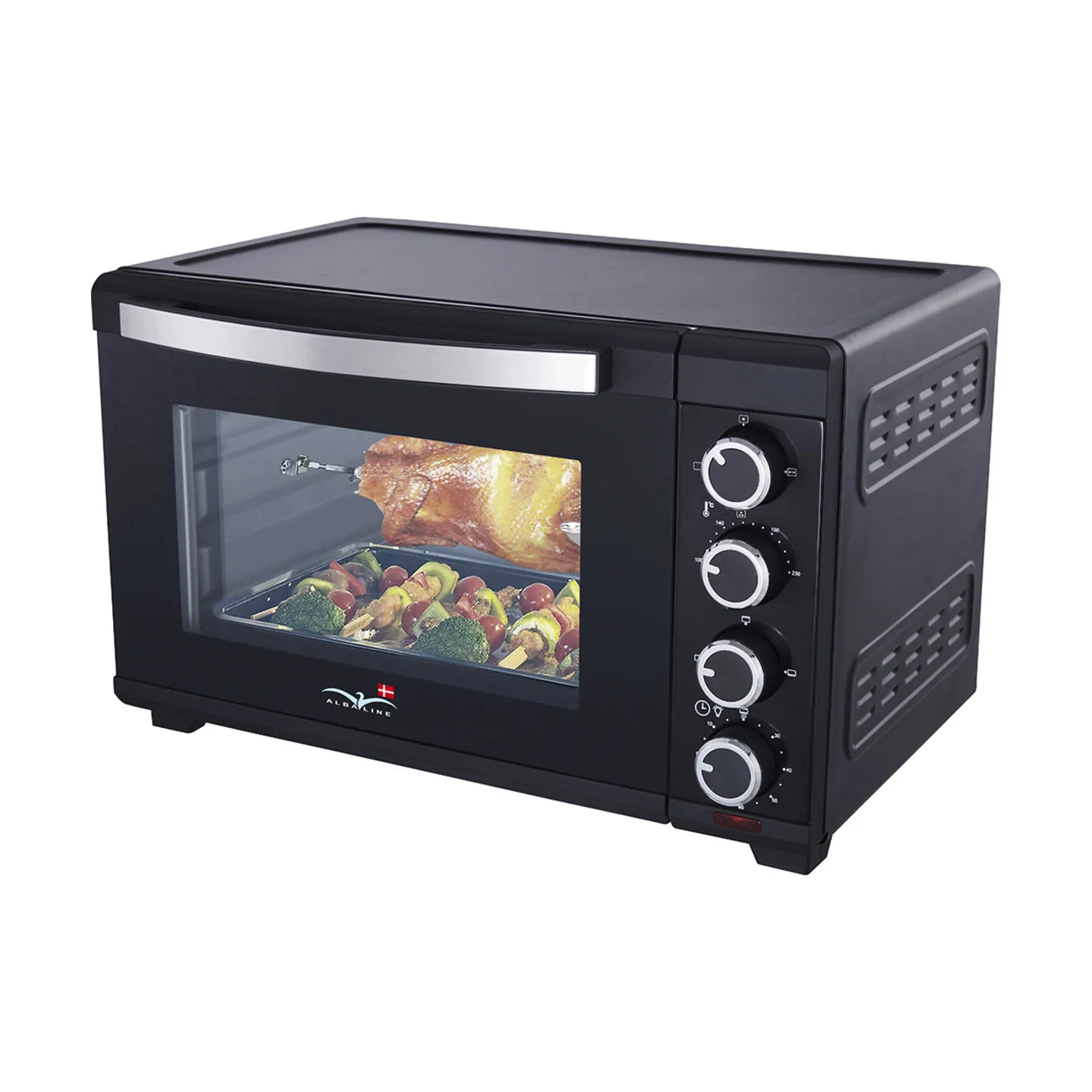 AlBaline Miniovn m. rottisserie