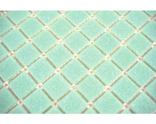 Glasmozaïek GMA40 uni groen 30,5x30,5 cm