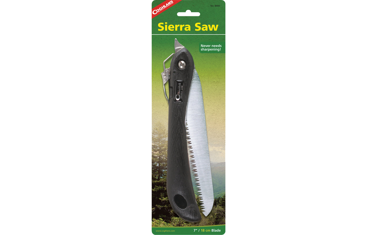 Coghlans Sierra Säge schwarz/silber 40 cm