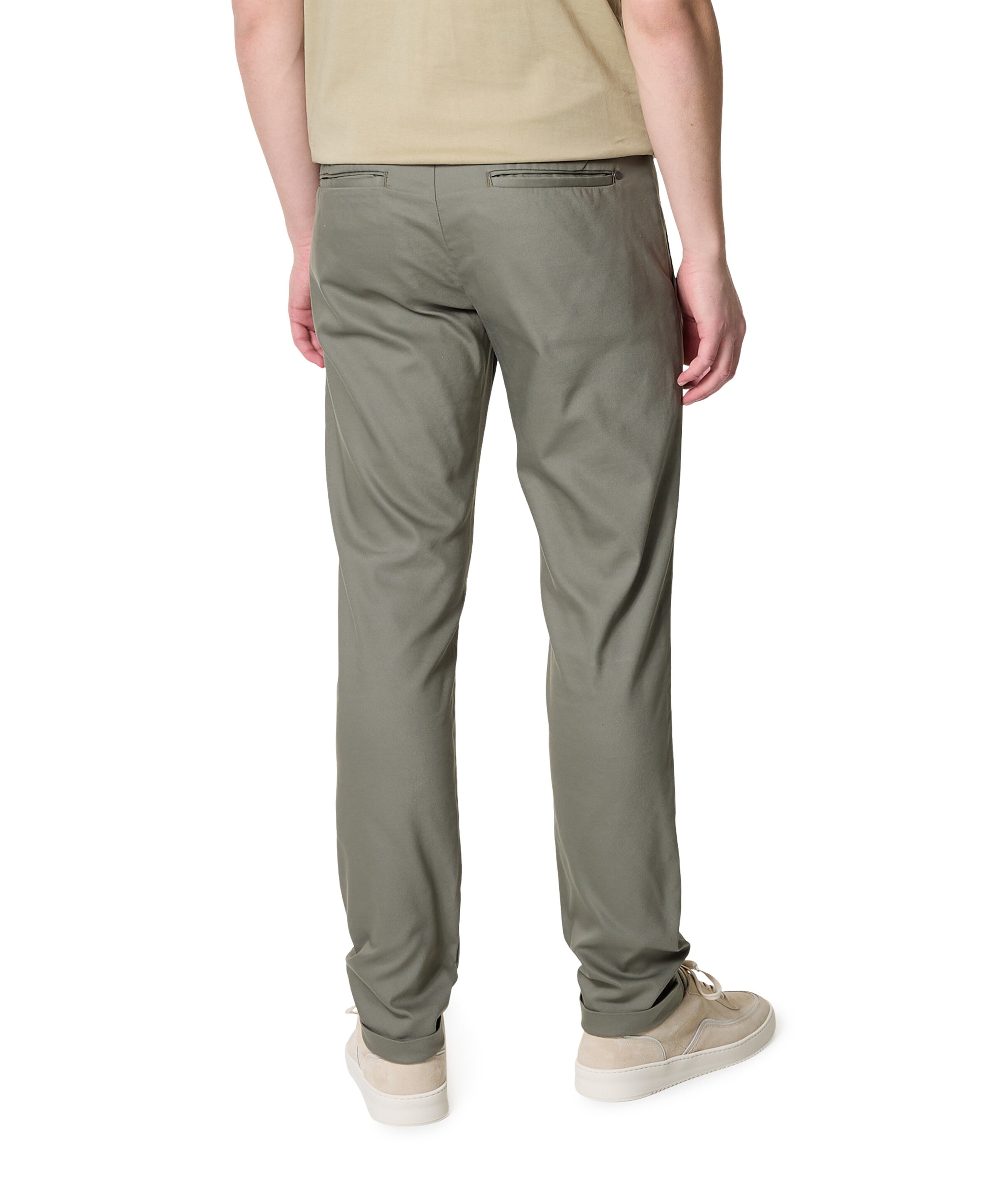 Cast Iron CYLAS CHINO MEGDA POWER heren broek groen