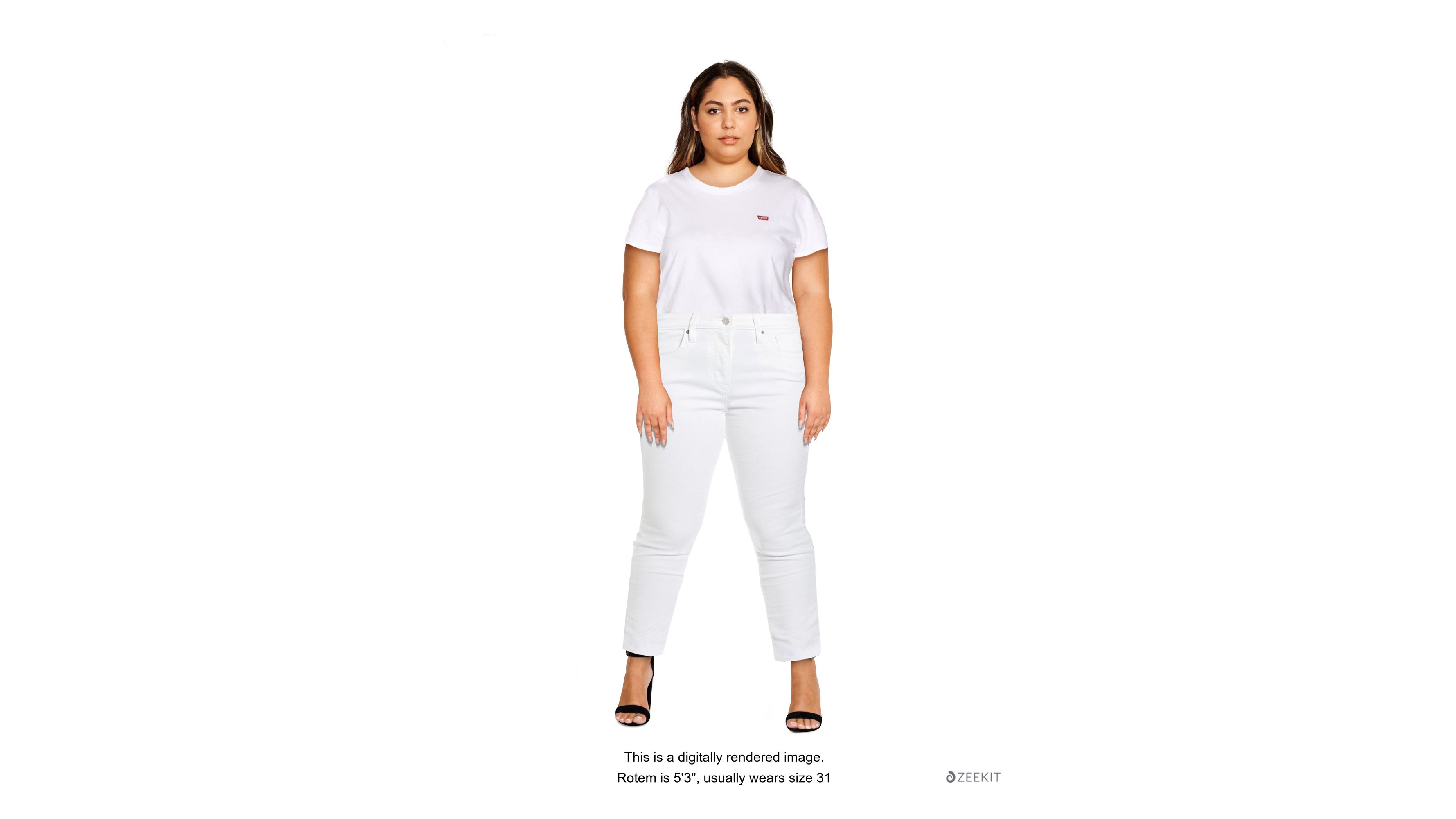Jean 721™ Taille Haute Skinny - Soft Clean White - Blanc
