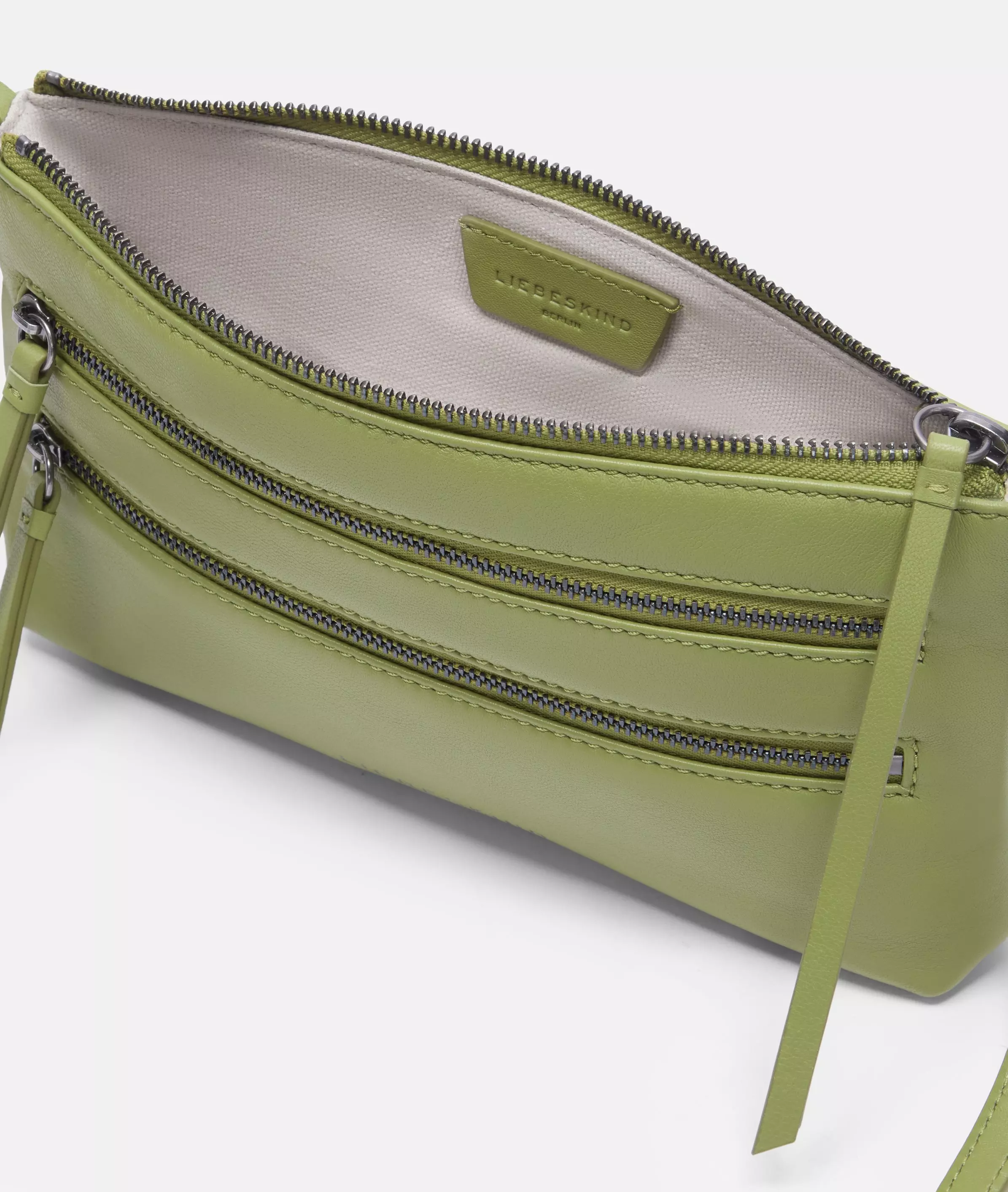 Crossbody Handy shoulder bag made from soft sheepskin