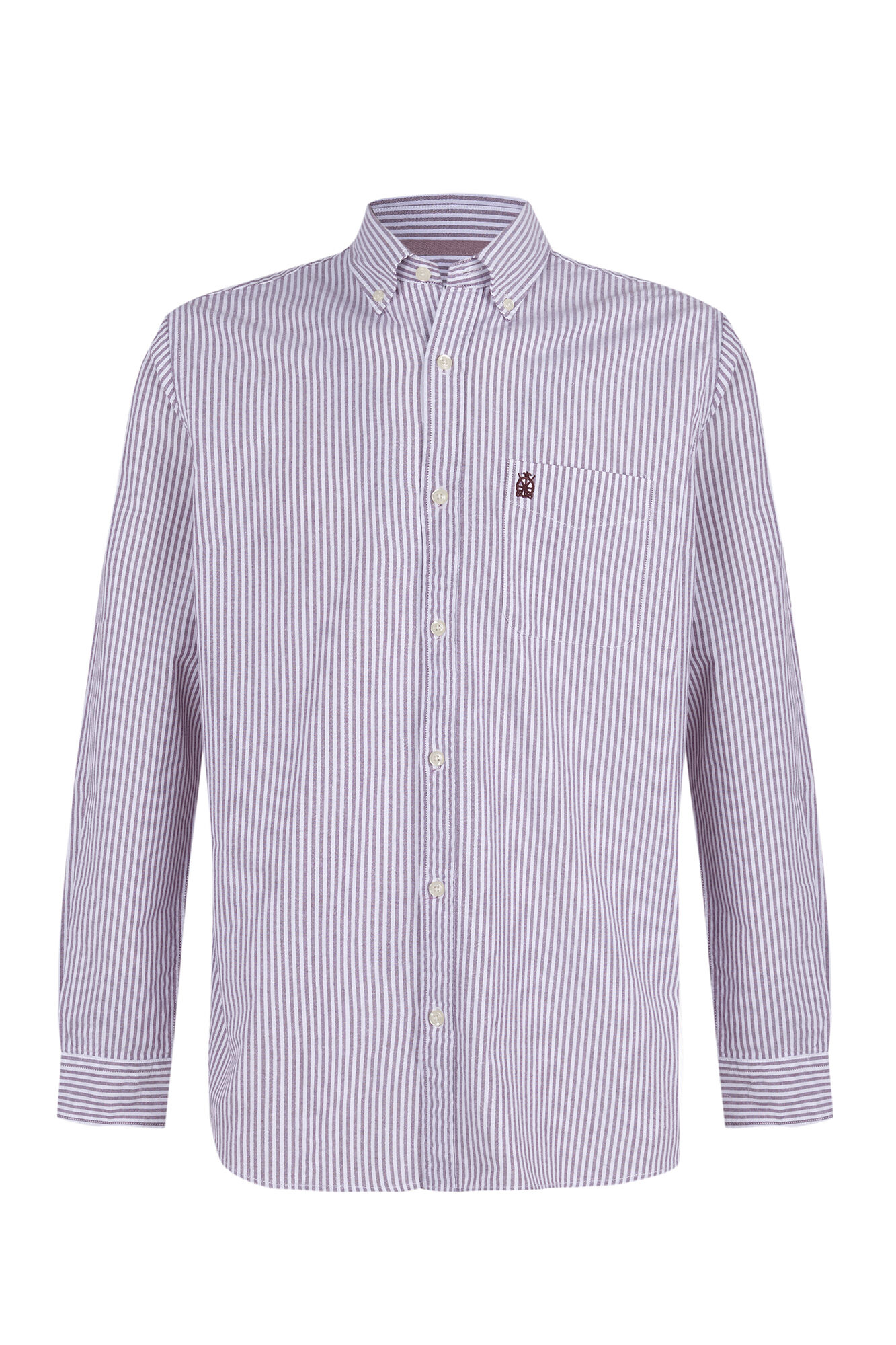 camisa oxford listrada