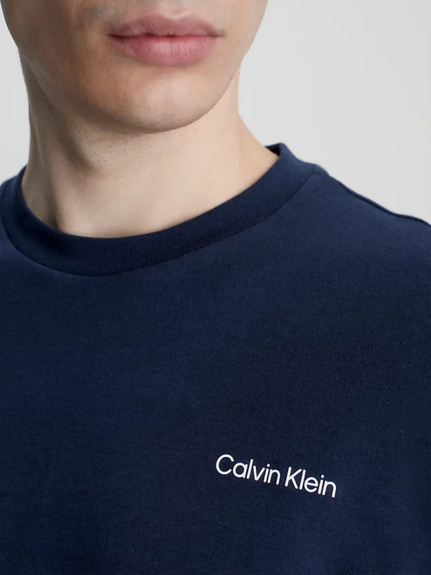 Camiseta de mistura de algodão