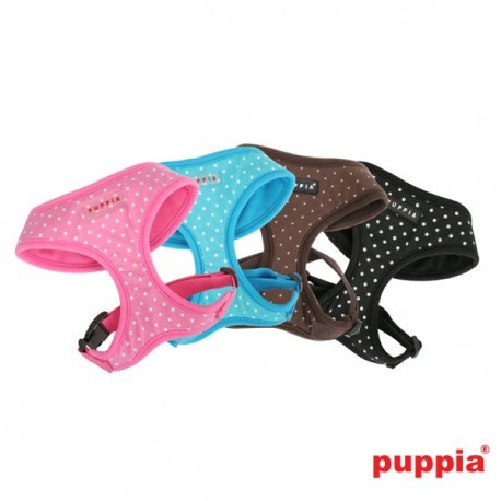 Coleira para cães Dotty Soft, azul celeste