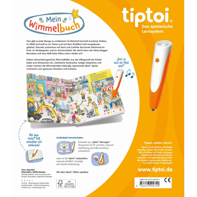 tiptoi® Buch - Mein Wimmelbuch