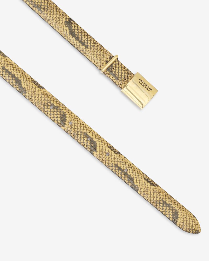 CEINTURE EN CUIR LOWELL