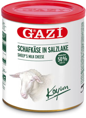 GAZi Koyun Schafkäse in Salzlake 50% Fett