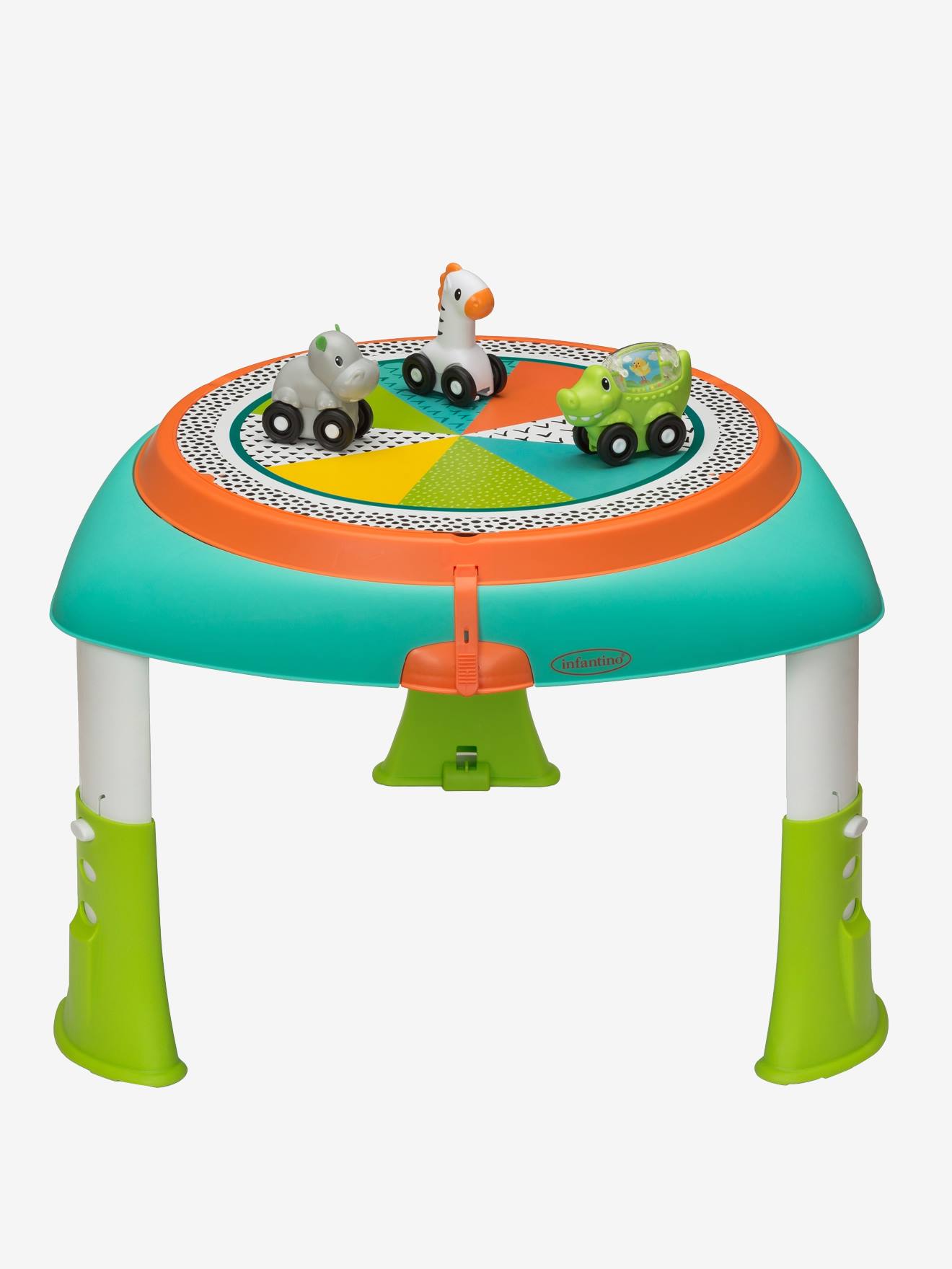 Mesa de atividades 3 em 1 INFANTINO Multicolorida