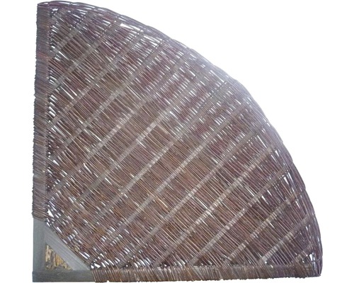 Balkonventilator, privacyschermventilator, wilg, 100 x 100 cm