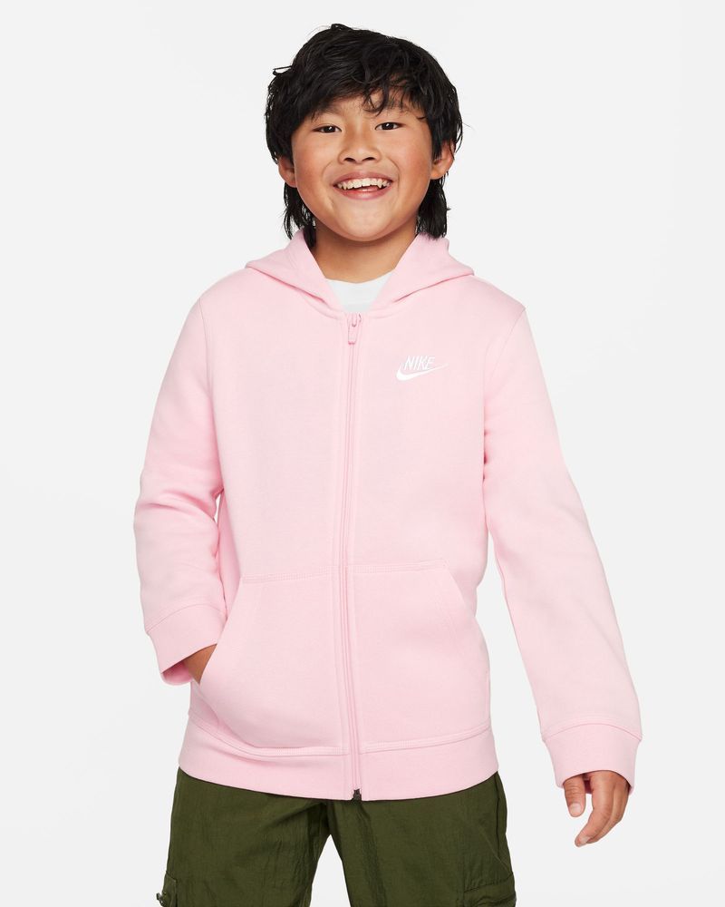 Sweat zippé à capuche Nike Sportswear Club pour enfant