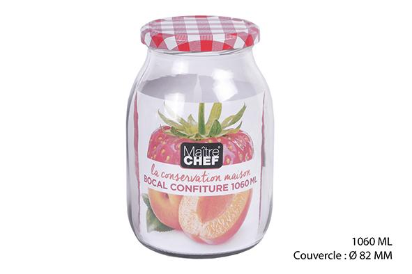 BOCAL CONFITURE EN VERRE 1062ML