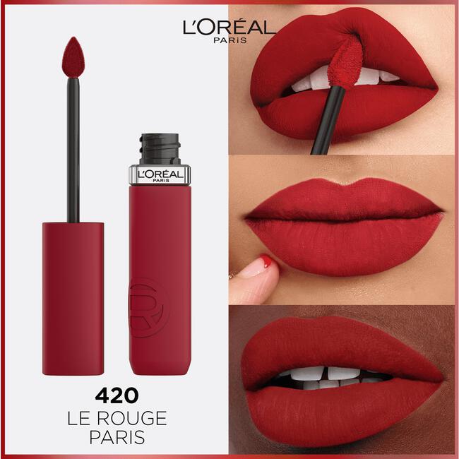 L'Oréal Paris Matte Resistance Lipstick 420 Le Rouge Paris