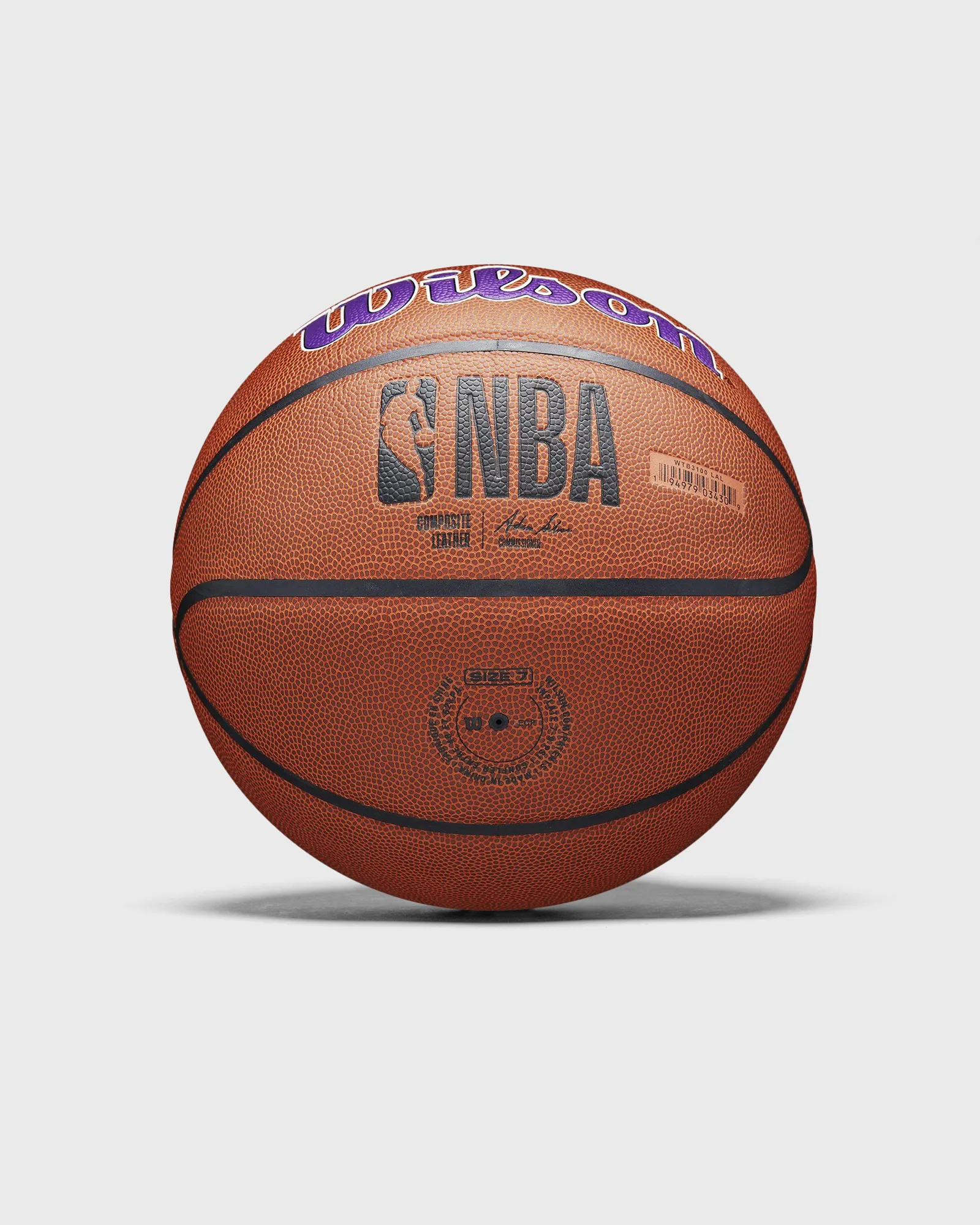 WILSON NBA TEAM ALLIANCE BASKETBALL LA LAKERS Size 7