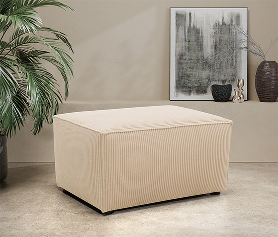 DOMO collection Hocker »Vigo«, creme