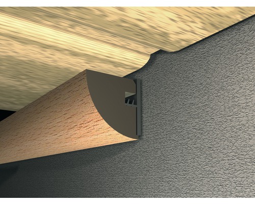 Montageclip voor plafondlijsten 17x36/30x30 mm