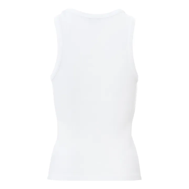 Agolde Débardeur Poppy Coton Bio | Blanc