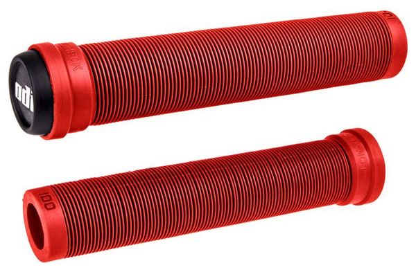 Poignées ODI Longneck SLX Flangeless 160mm Rouge