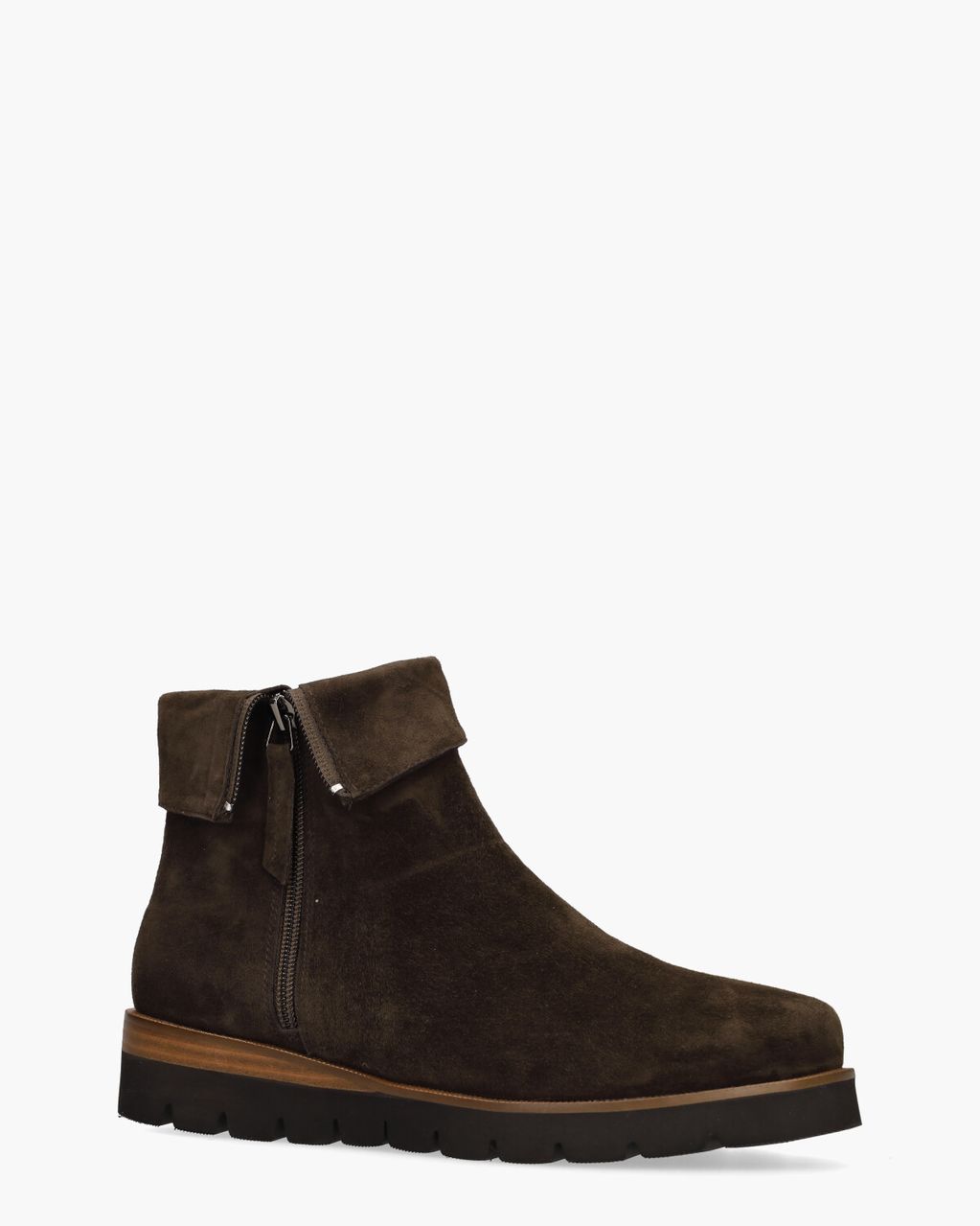 Di Lauro Nanet Donkerbruin Dames Enkelboots