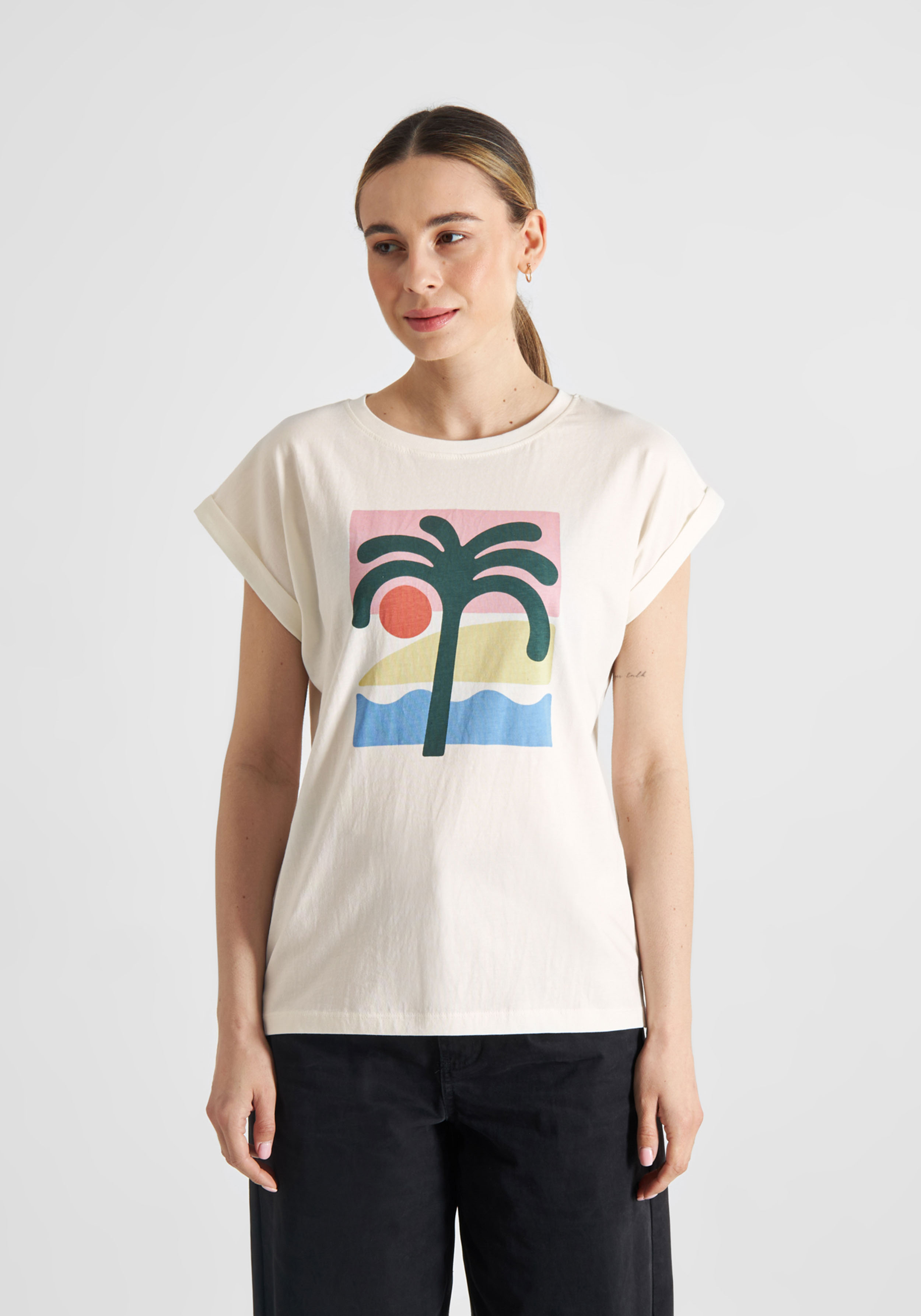 Dedicated T-Shirt Visby Beach Palm