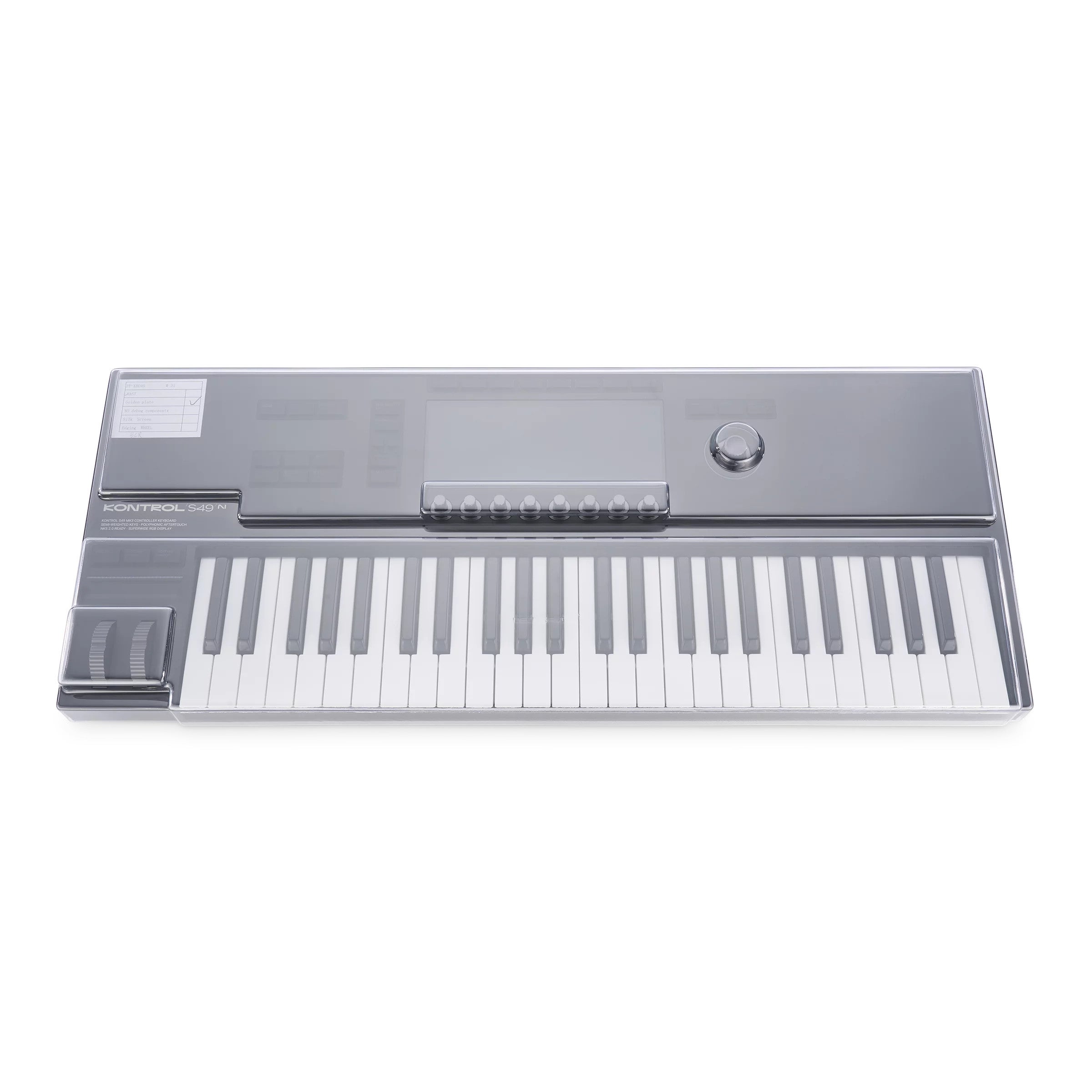 Decksaver cover voor Native Instruments Kontrol S49 MK3