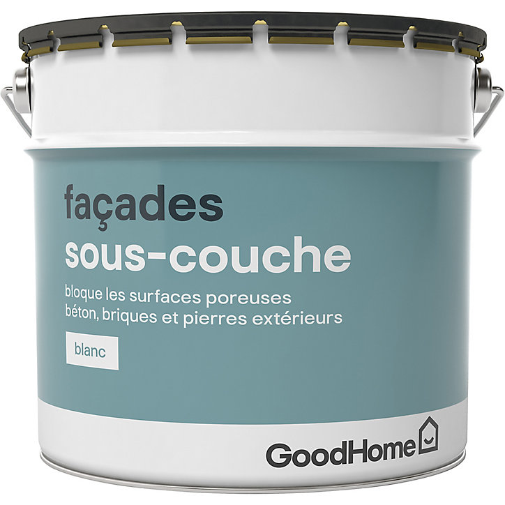 Sous-couche façade GoodHome blanc 10L