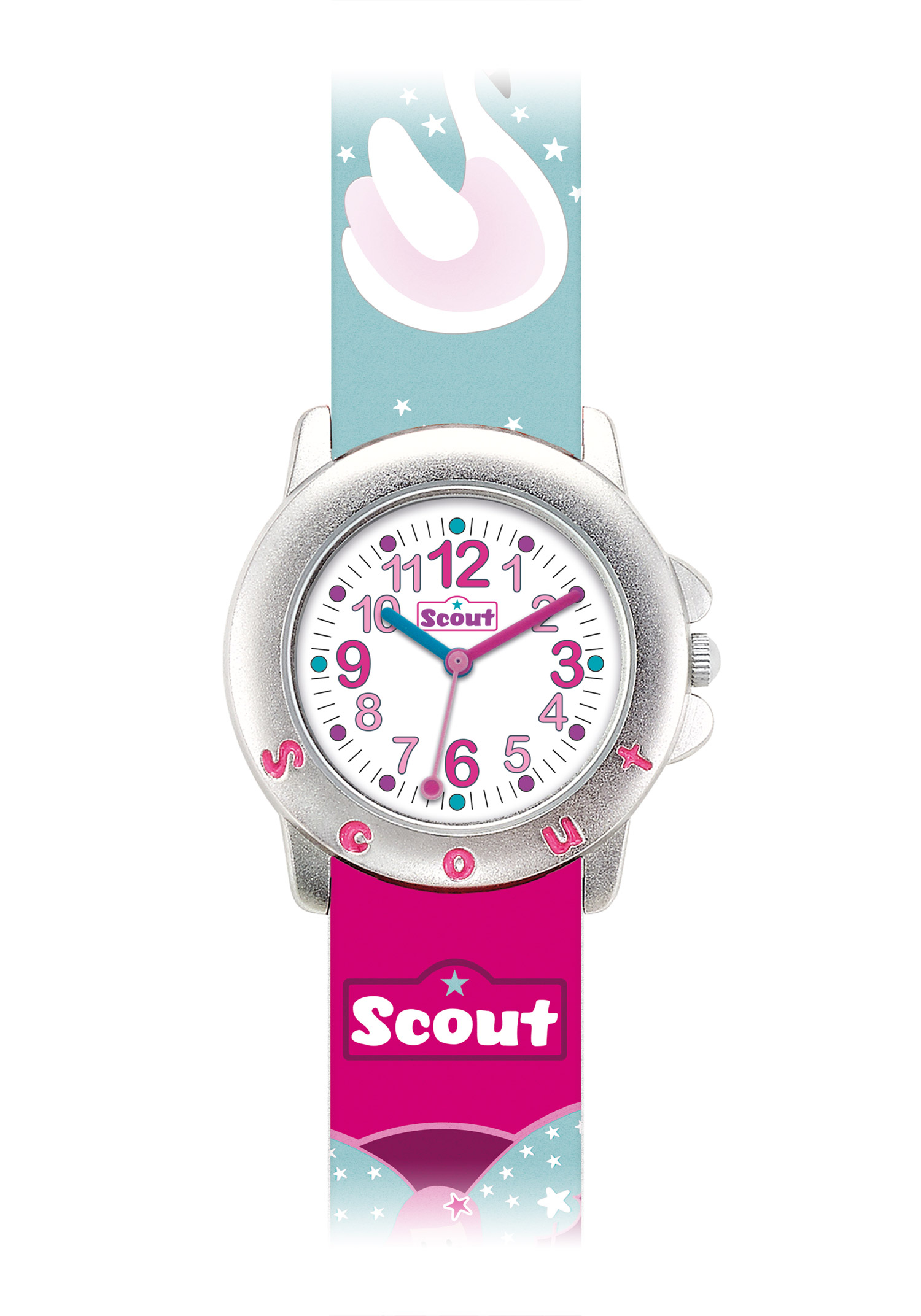 Scout Kinderuhr Schwan 393.014