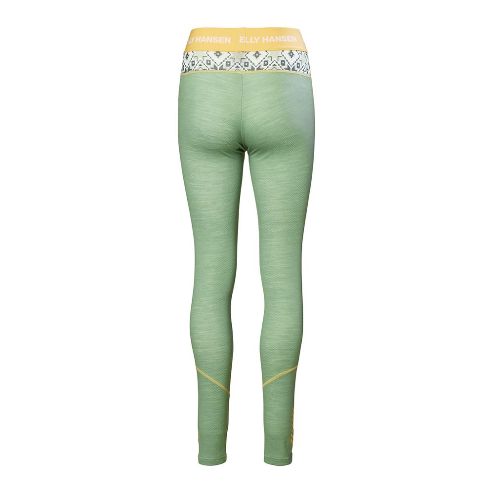 Helly Hansen LIFA MERINO MIDWEIGHT GRAPHIC - Collant Femme jade 2.0 star pixel