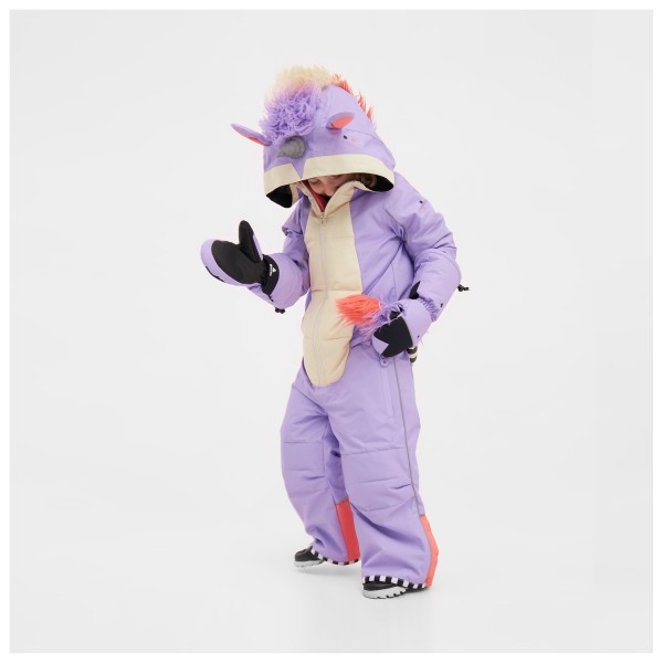 WeeDo - Kid's Unido Lila Einhorn Schneeanzug - Combinaison