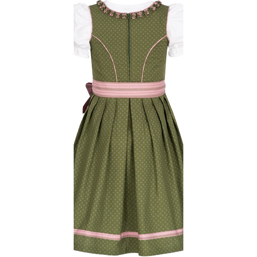 Nübler Kinderdirndl 3-teilig Nabbo Oliv