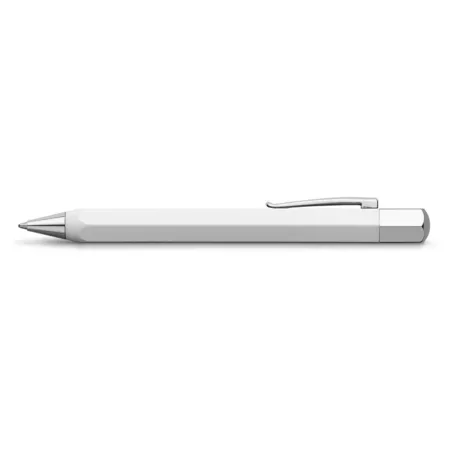 Faber-Castell Drehkugelschreiber ONDORO Edelharz, weiß