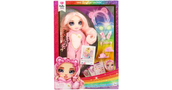 Junior High PJ Party Puppe Bella (Pink)
