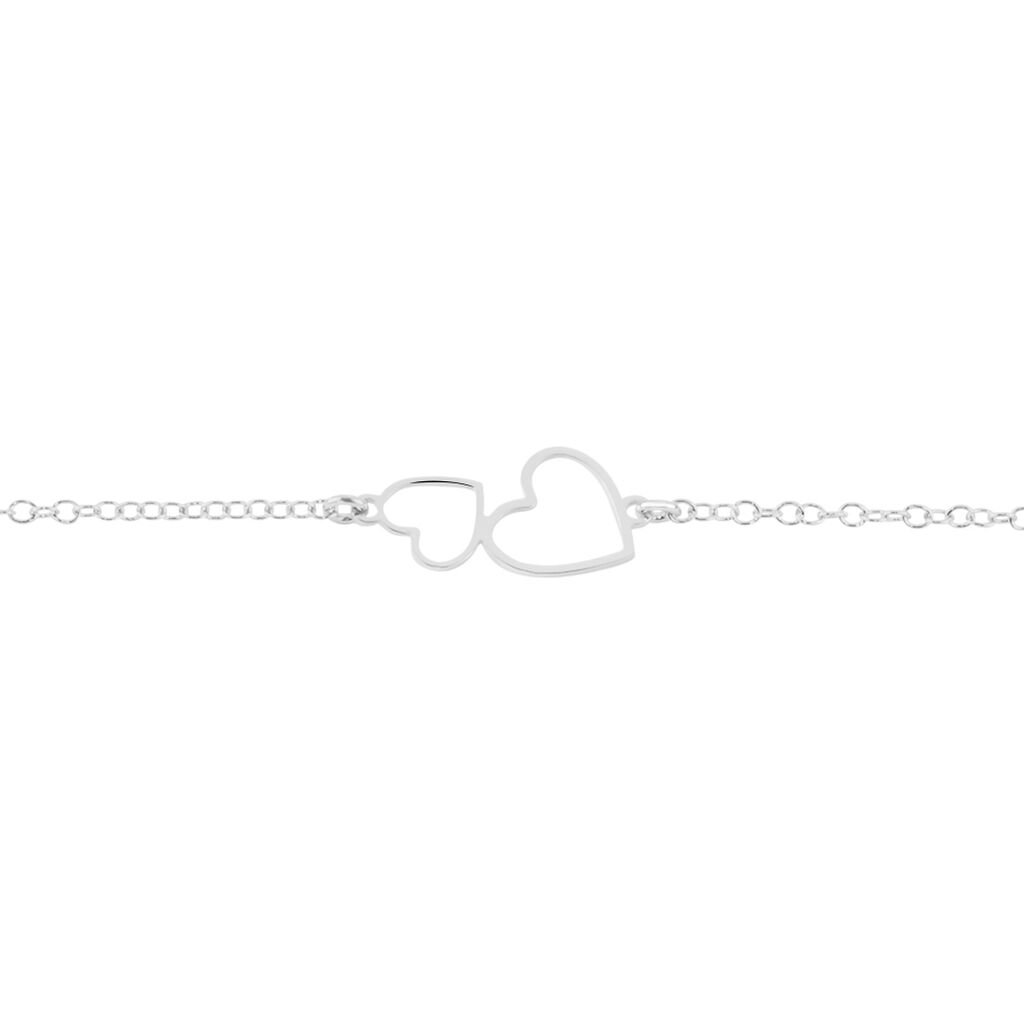Bracelet Estina Argent Blanc