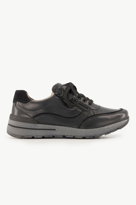 Caprice Leder-Sneaker, Nappaleder, Zipper, Weite H