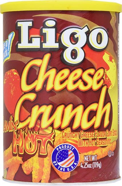 Ligo Kaas Crunch Pittig 119g