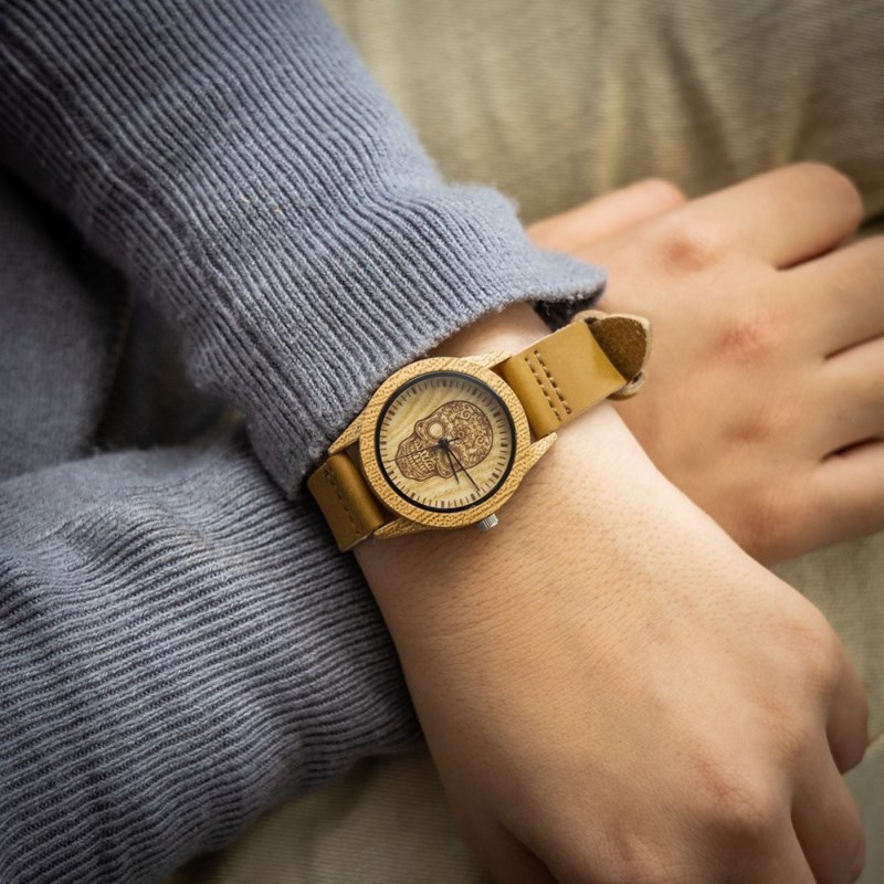 Montre Femme CHTIME bracelet Cuir Marron