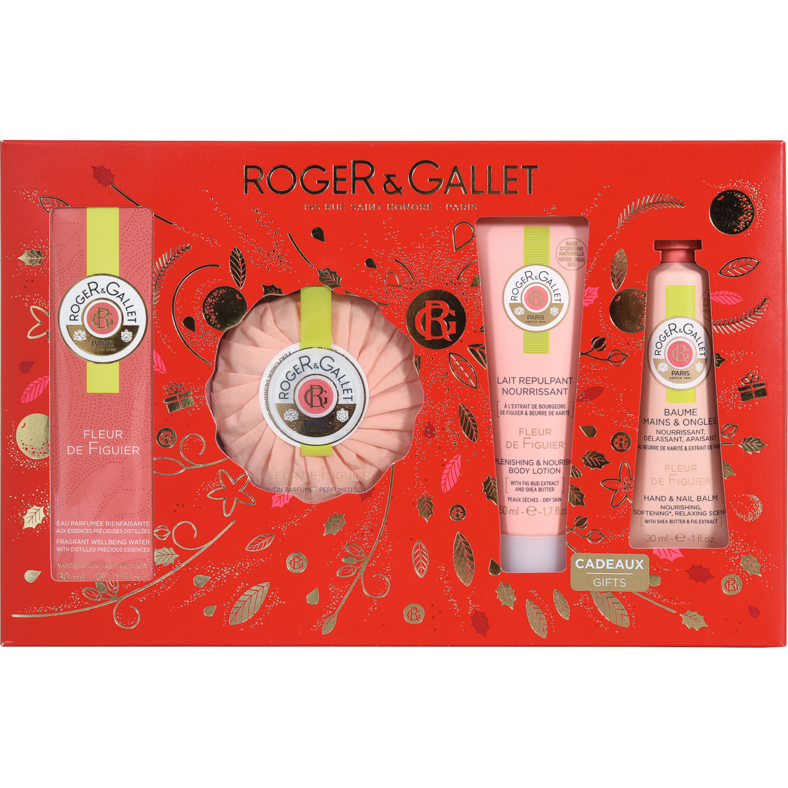 Roger & Gallet Fleur de Figuier Duftset, 4-teilig