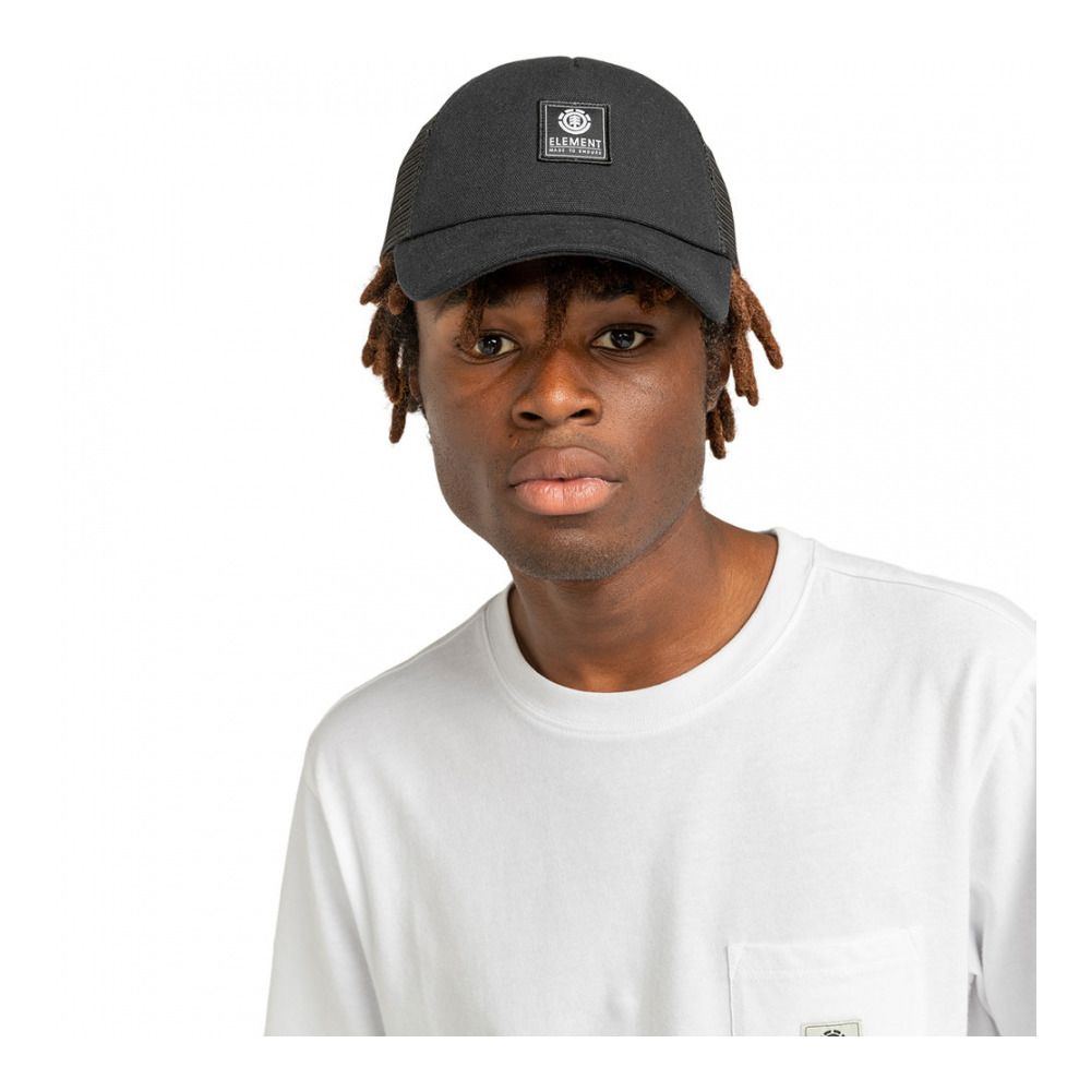 Element ICON MESH - Casquette Homme all black